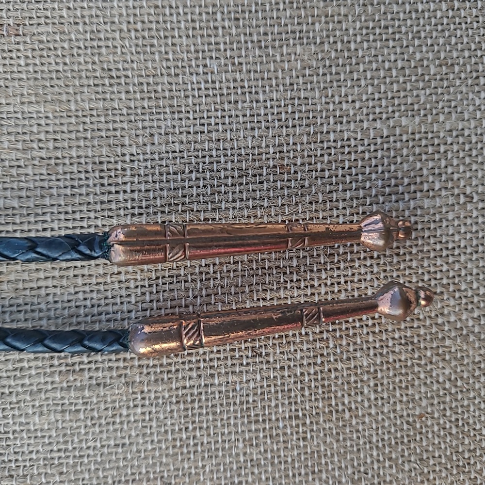 Solid Copper Bolo Tie - image 5